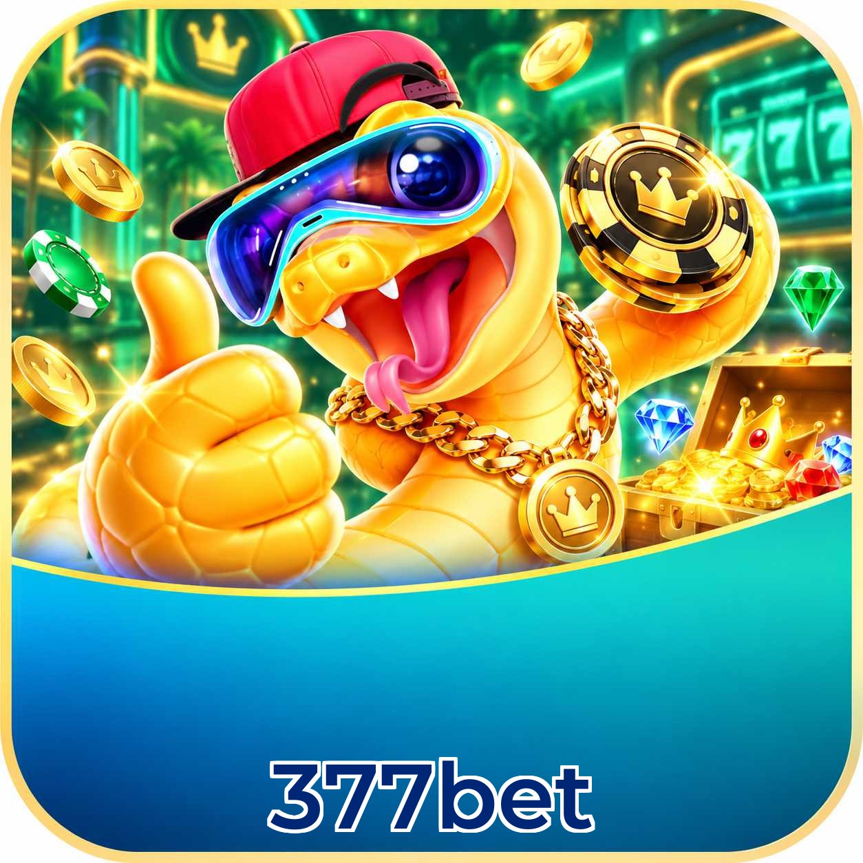 Aplicativo 377bet para Android e iOS com interface completa